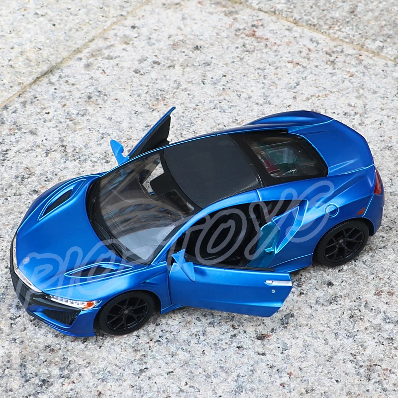 Рождественский подарок модель NSX 1/24 металлический автомобиль украшение из