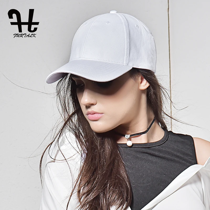 Furtalk для женщин хлопок летняя кепка бейсболка Защита от солнца Snapback шляпа кепки