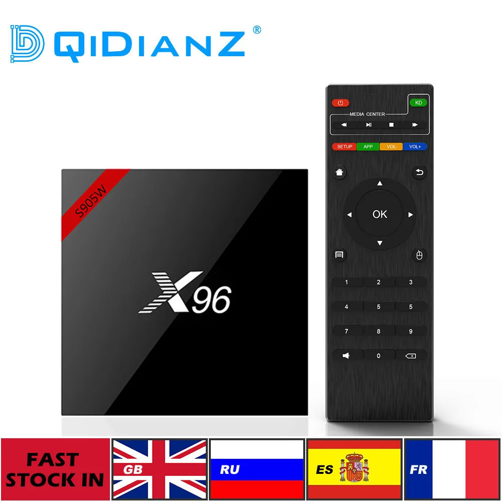 Из Москвы) Новинка! X96 Android 9.0 Smart TV BOX Смарт ТВ Приставка ТВ BOX четырехъядерный HD2.0 4K*2k Amlogic S905W Телеприставка Медиаплеер