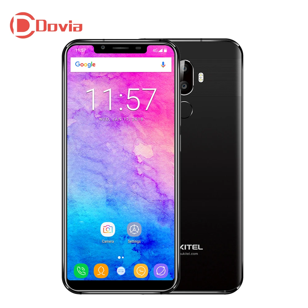 OUKITEL U18 4G мобильный телефон 5 85 &quotAndroid 7 0 MTK6750T Восьмиядерный 1 ГГц 4 Гб + 64 ГБ 4000 мАч