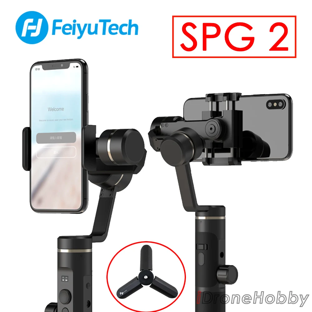 FeiyuTech SPG2 3-осевой Ручной Стабилизатор Gimbal для смартфонов iphone X 8 7 OPPO Samsung Note ViVO