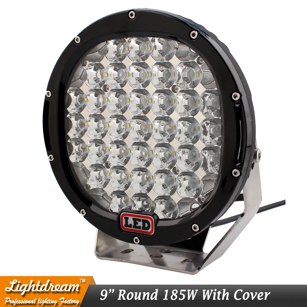 Светодиодные фары дальнего света 9 дюймов 185 Вт 12 В 24 В|boat cushion|lamp flyboat mini |