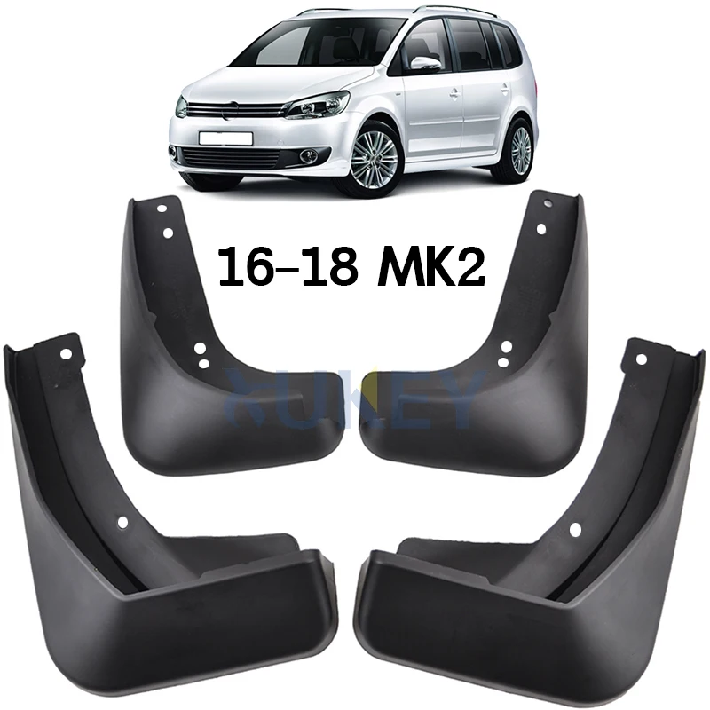 Передние и задние Литые Автомобильные Брызговики для VW Touran 2016 2017 2018 2019 Volkswagen