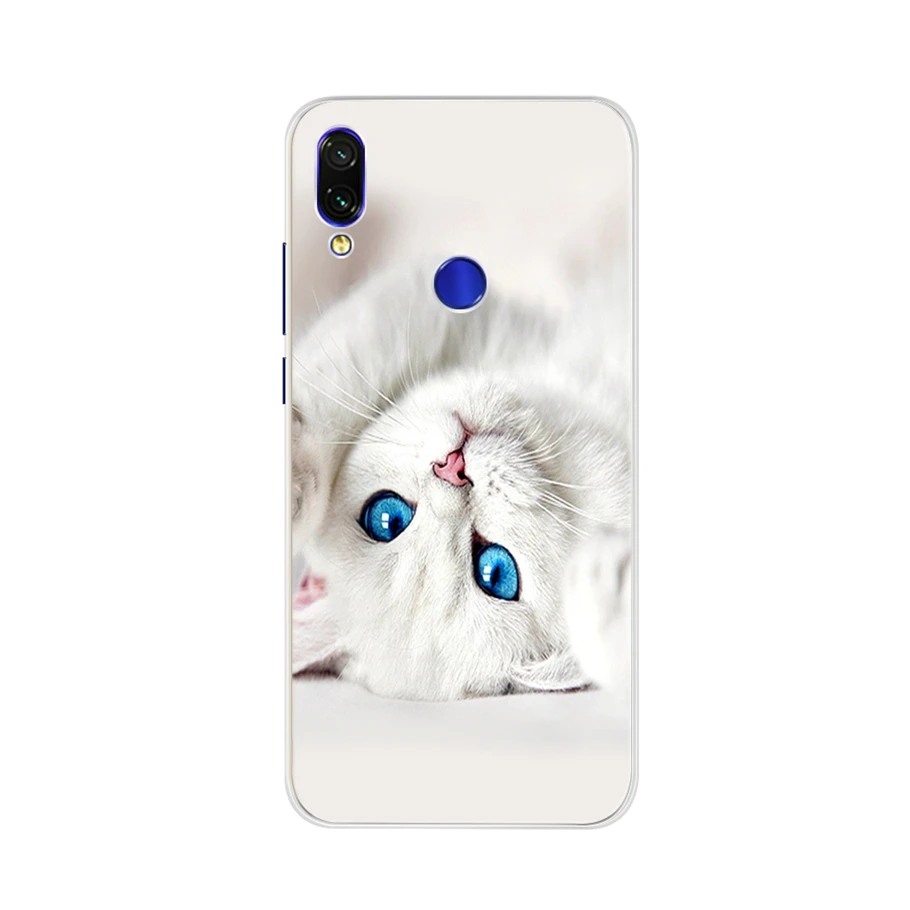 Оригинальный чехол для телефона Xiaomi Redmi 7a Note 7 Pro мягкий силиконовый