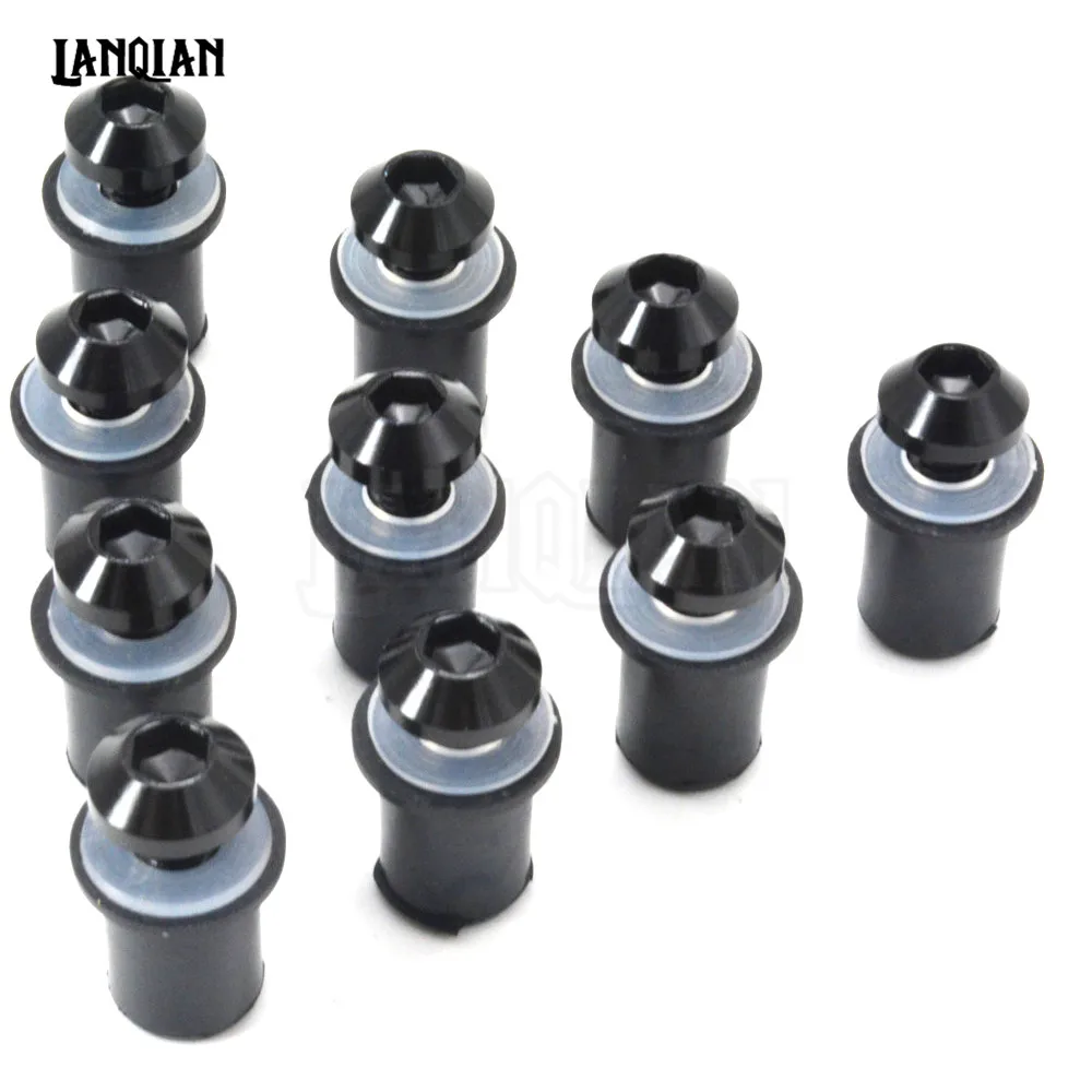 10 шт. обтекатель ветровой экран винтовой Болт Комплект крепежный болт для