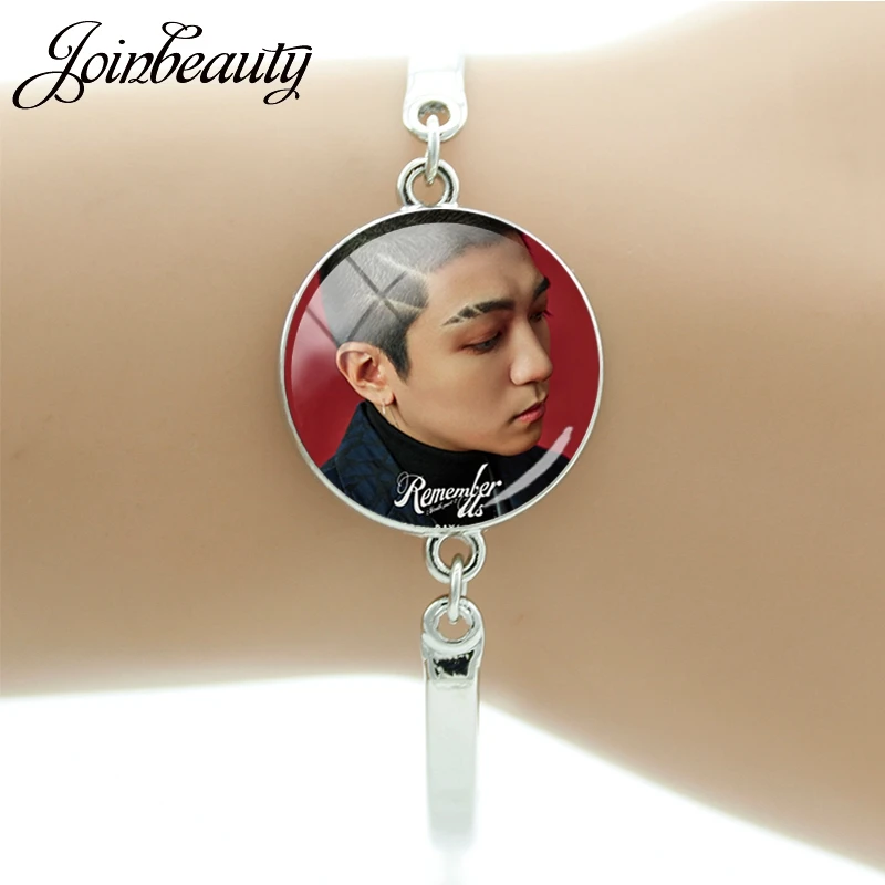JOINBEAUTY K-POP Day6 фотоальбом стеклянный кабошон купольный браслет ювелирные изделия