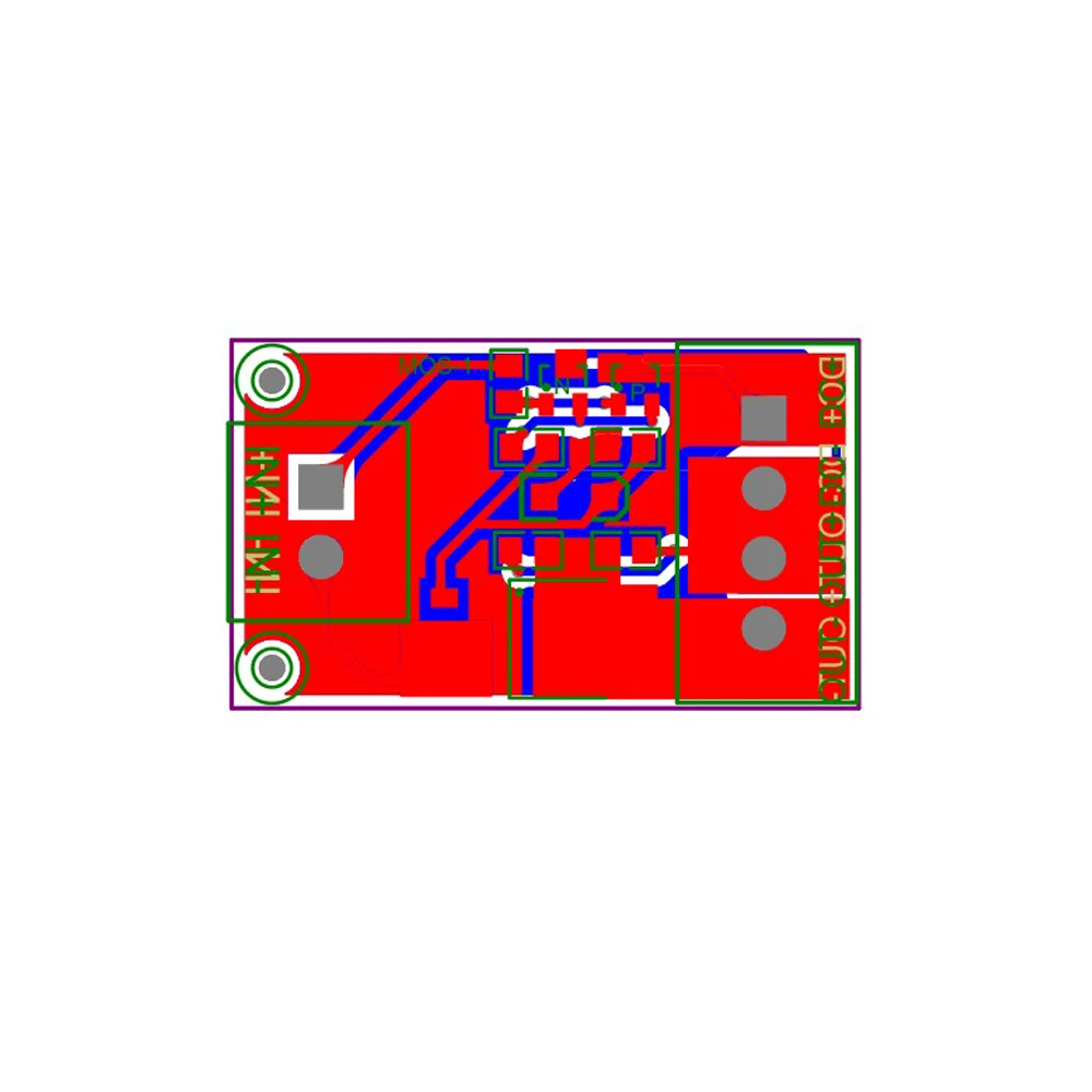 Мини усилитель модуль драйвера плата усилителя Регулируемый 3 V ~ 24V MOS привода с