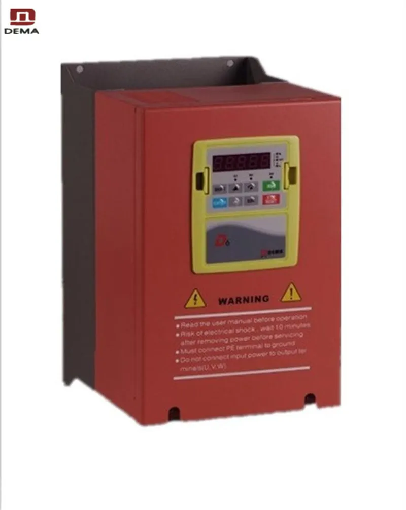 Фото DEMA D6B Серия 3 фазы 380V 5.5KW Векторный Преобразователь частоты переменного тока от 50 DEMA D6B Серия 3 фазы 380V 5.5KW Векторный Преобразователь частоты переменного тока от 50
