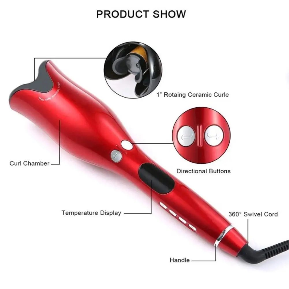 Электрический щипцы для завивки волос Профессиональный фен машина расческа