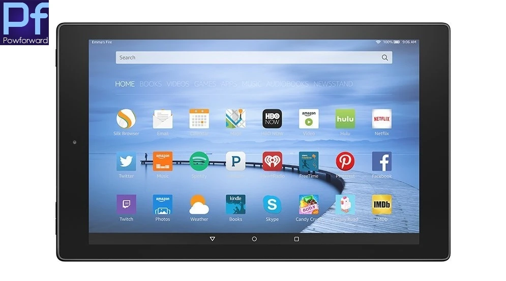 2 шт./лот Защитная пленка для экрана против отпечатков пальцев Amazon Fire HD 10 (2017)/Kindle 1