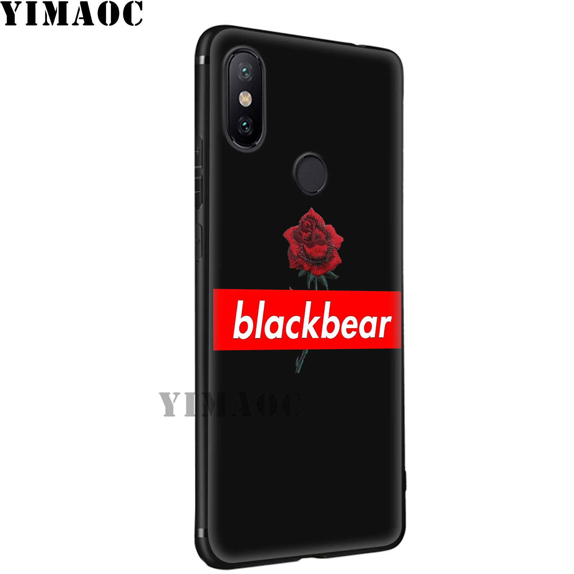 YIMAOC Blackbear черный медведь реперские кепки мягкий чехол для Xiaomi mi 9T 9 8 Se 6 MAX 3 A1 A2 Lite CC9E
