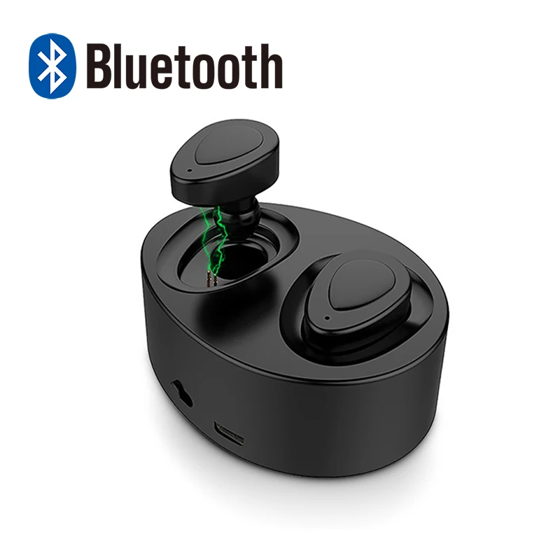 K2 TWS Bluetooth наушники с микрофоном в ухо беспроводные стерео музыкальные гарнитуры