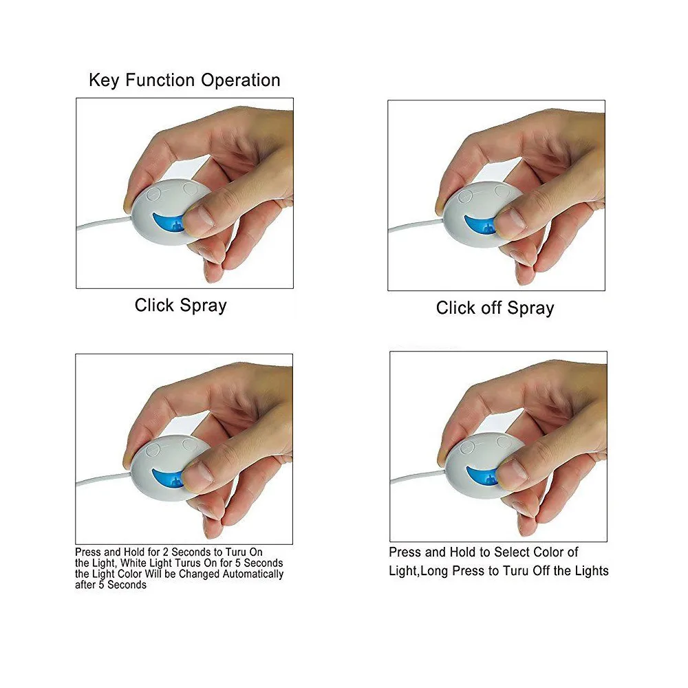 200 мл мини портативный ультразвуковой увлажнитель в форме лампы цветной