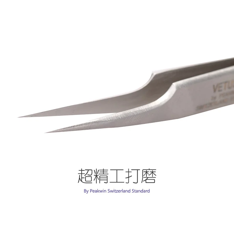 Все размеры лучшее качество нержавеющая сталь антистатический пинцет для ресниц