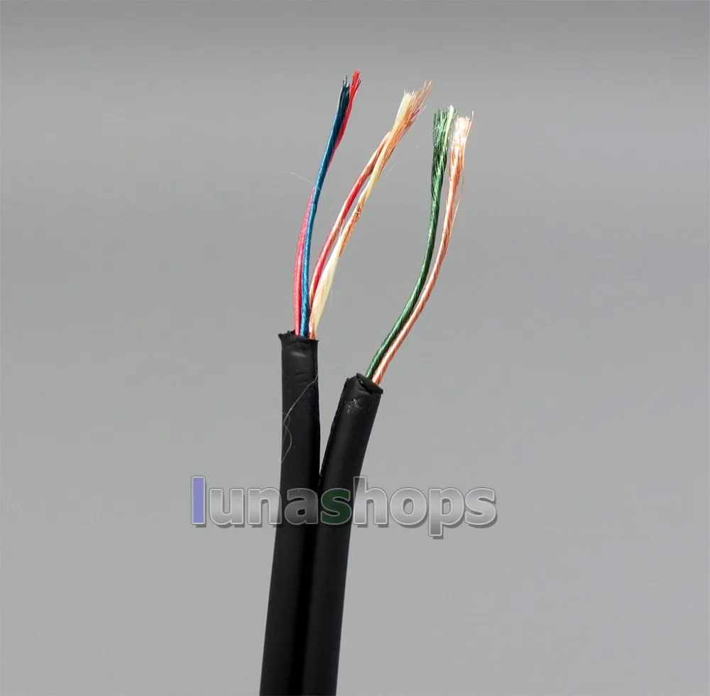LN006020 Сменный кабель для Hifiman HE400S HE-400I HE560 HE-350 HE1000 V2 наушники 3,5 мм до 2,5 мм