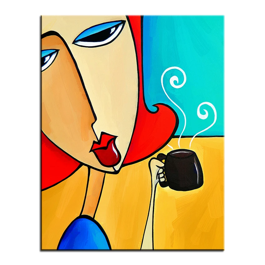 Масляная живопись большого размера ароматная Настенная Искусство картина для