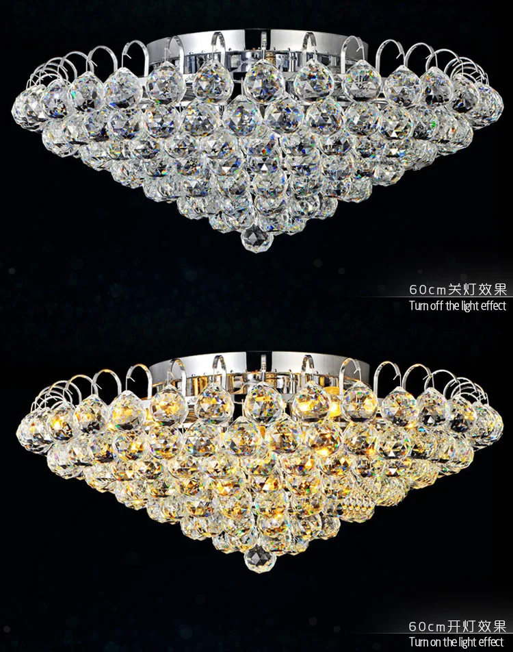Хрустальный потолочный светильник s современные лампы led plafondlamp luminaria de led plafon Plafonnier светодиодный современный потолочный светильник золотой Chromelamp