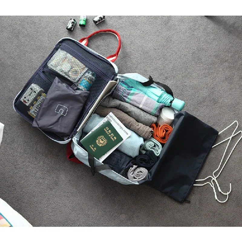 

LUYO Men Travel Products Bags Portable Cabin Luggage Large Capacity Waterproof Duffle Folding Bag Caster Organizador Carry-on