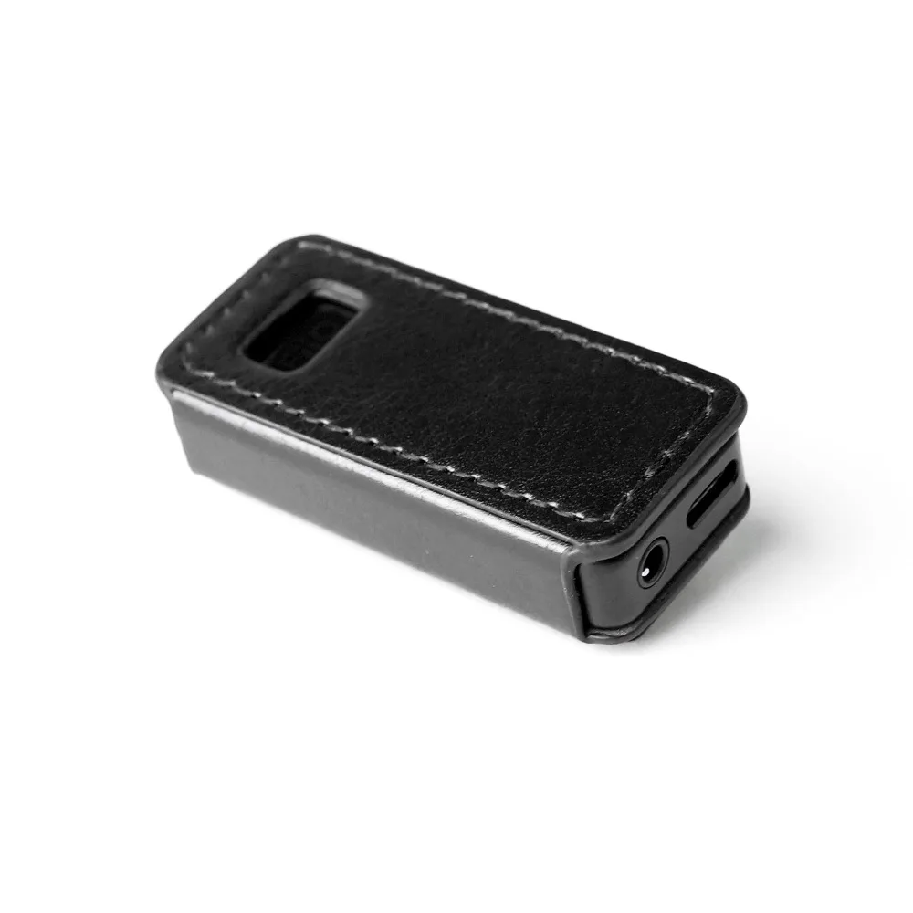 DD ddHiFi C B3 кожаный чехол для FiiO BTR3 Bluetooth AMP адаптер черный|Аксессуары MP3 плееров и