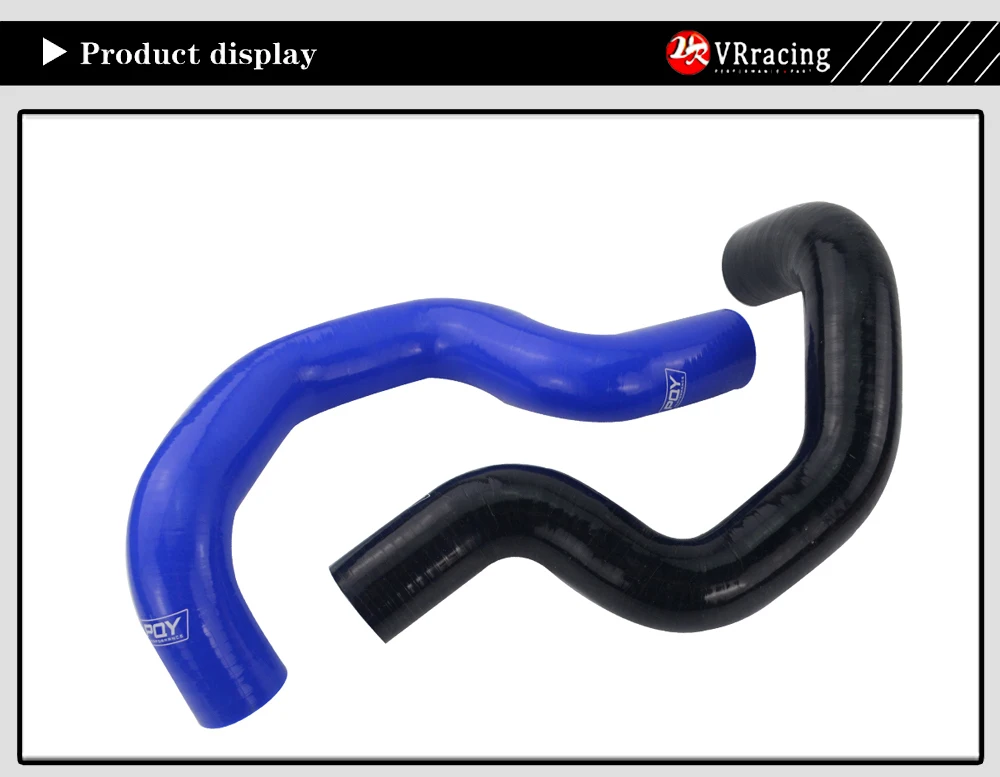 VR-комплект силиконовых шлангов радиатора для K20-K24 SWAP EG EK CRX EF SOL INTEGRA CIVIC черный и желтый VR-LX1306BK-QY