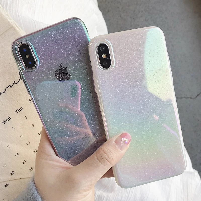 Чехол для Телефона iPhone X XR XS Max 8 7 6 6s Plus забавный чехол в виде капли воды цветные
