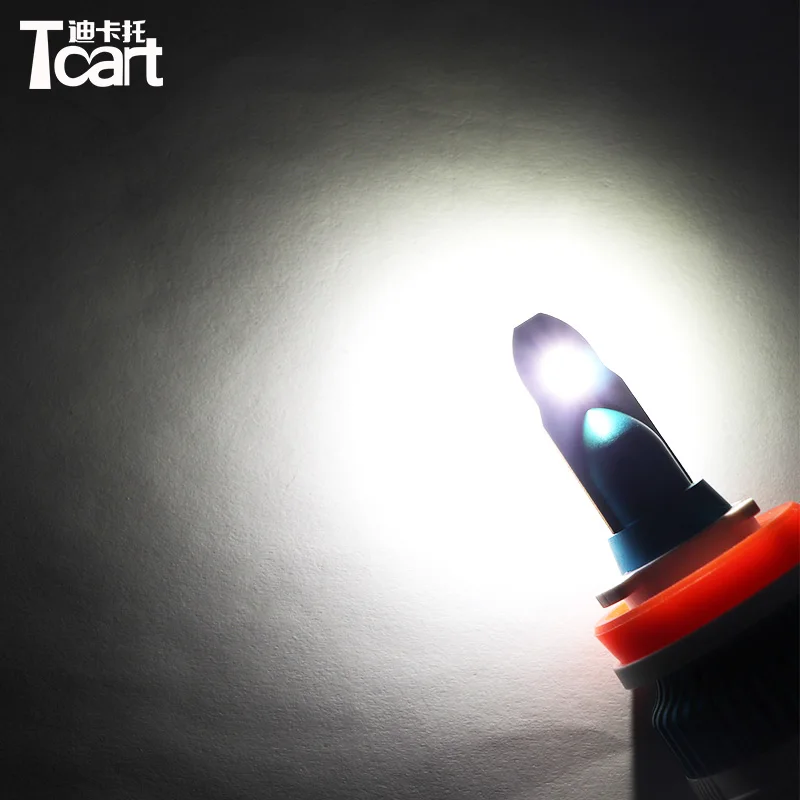

Tcart 1Set Car 527D H8 H9 H11 LED Headlights Auto Headlamps Led Lights Bulbs Accessories For Nissan X-Trail T32 2014-2017 2018