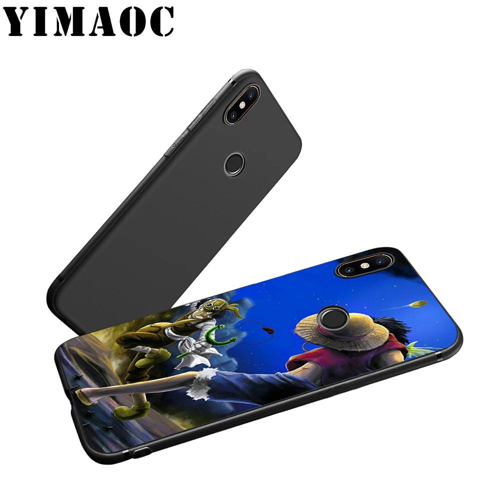 YIMAOC ONE Piece Anime Soft Silicone Case for Xiaomi Redmi Note 9 Mi 8 Se 7 6 6A A1 A2 4X 4A 5A 5 MAX 3 MiA1 |