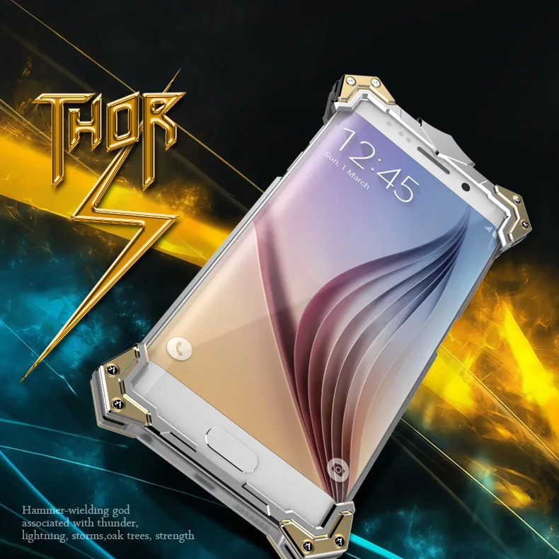 Чехол Thor для Galaxy Note9 S8Plus A7 A8 C7 J3 J5 THOR IRONMAN металлический алюминиевый чехол Sony XZ2 Premium