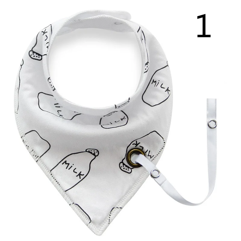 Слюнявчик детский хлопковый с веревкой для кормления новорожденных - купить по