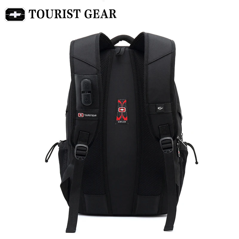 Мужской рюкзак plecak mochila с защитой от кражи и usb зарядкой, рюкзак для путешествий rugzak 15,6, 17 дюймов, швейцарский рюкзак для ноутбука, мужской водонепроницаемый рюкзак
