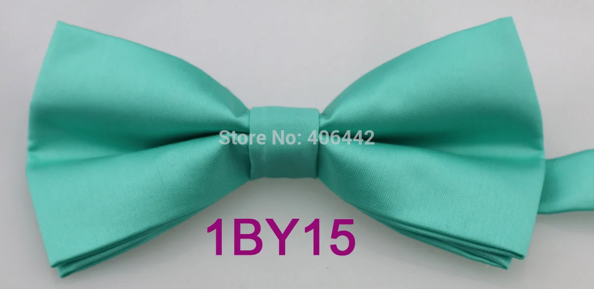 Yibei Coachella Ties Aqua Turquoise Green Solid Cold Woven Adjustable Bowties Adults Tuxedo Bow tie Unisex butterfly Pre-Tied | Аксессуары