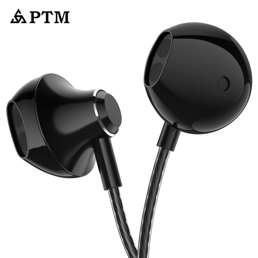 Спортивные наушники унисекс с шумоподавлением гарнитура микрофоном для Xiaomi Iphone