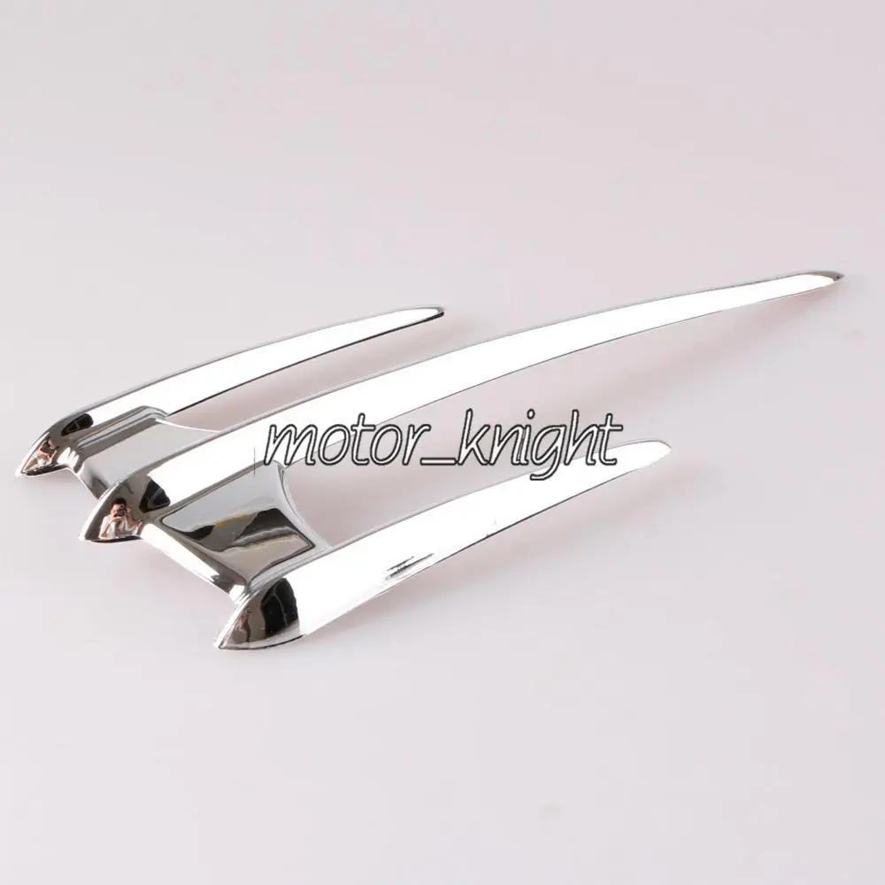 

Motorcycle Goldwing Chrome Fairing Trunk Lid Accents Fit Honda GL1800 2001-2011