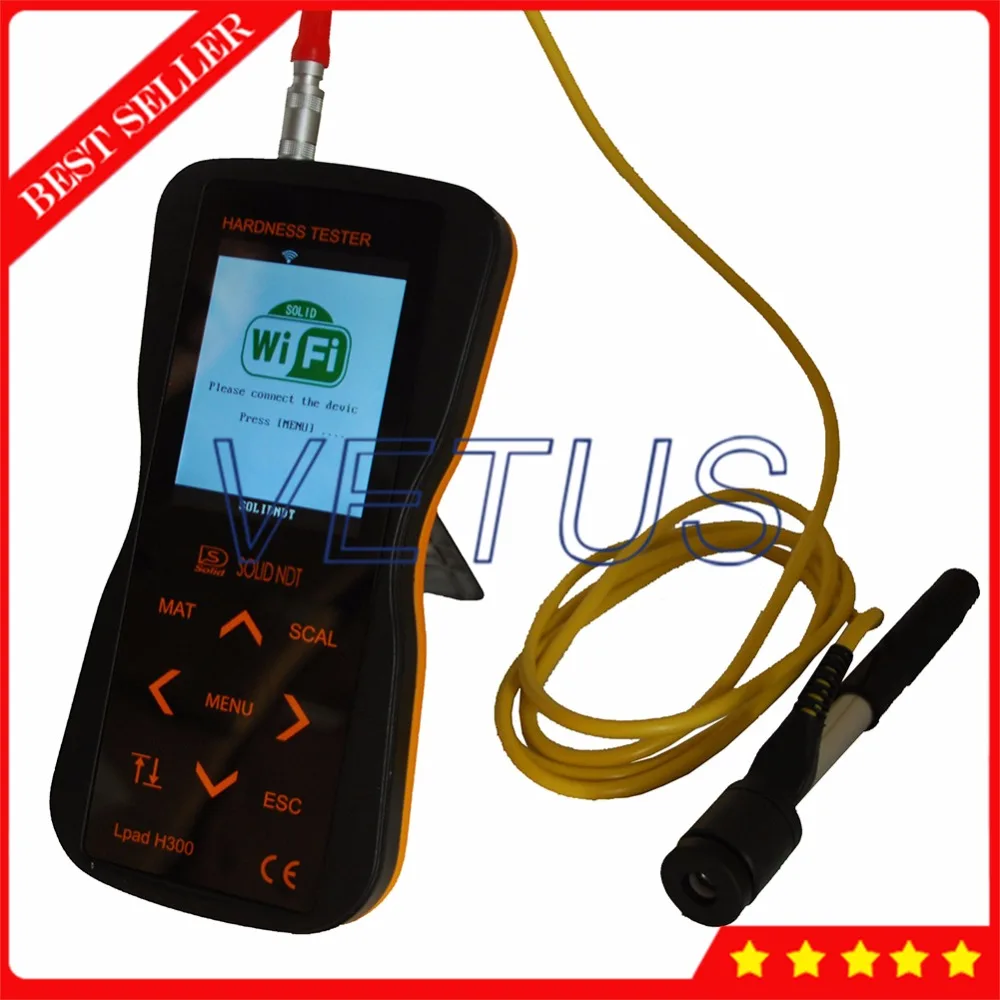 Lpad H300 портативный измеритель твердости Leeb с сенсорным экраном прибор для