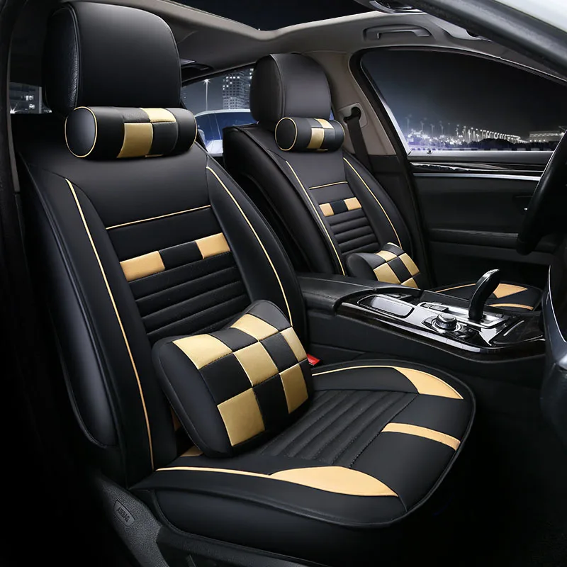 Универсальный автомобильный чехол для сиденья мест кожаные чехлы Opel Astra G H J K corsa c