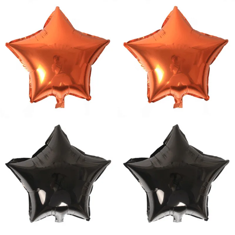 20 шт./лот 18 дюймов черные воздушные шары День рождения поставок свадебные