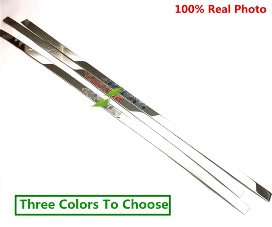 Задняя Крышка багажника из нержавеющей стали для задней двери нижняя крышка