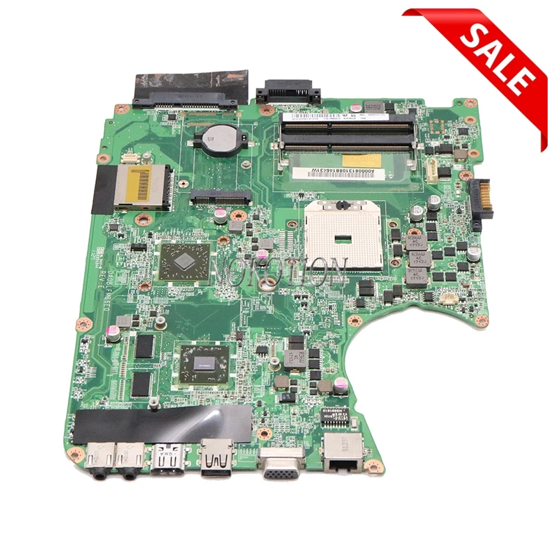 Материнская плата NOKOTION для ноутбука Toshiba satellite L750D L755D материнская A000081310 DA0BLFMB6E0 7400M