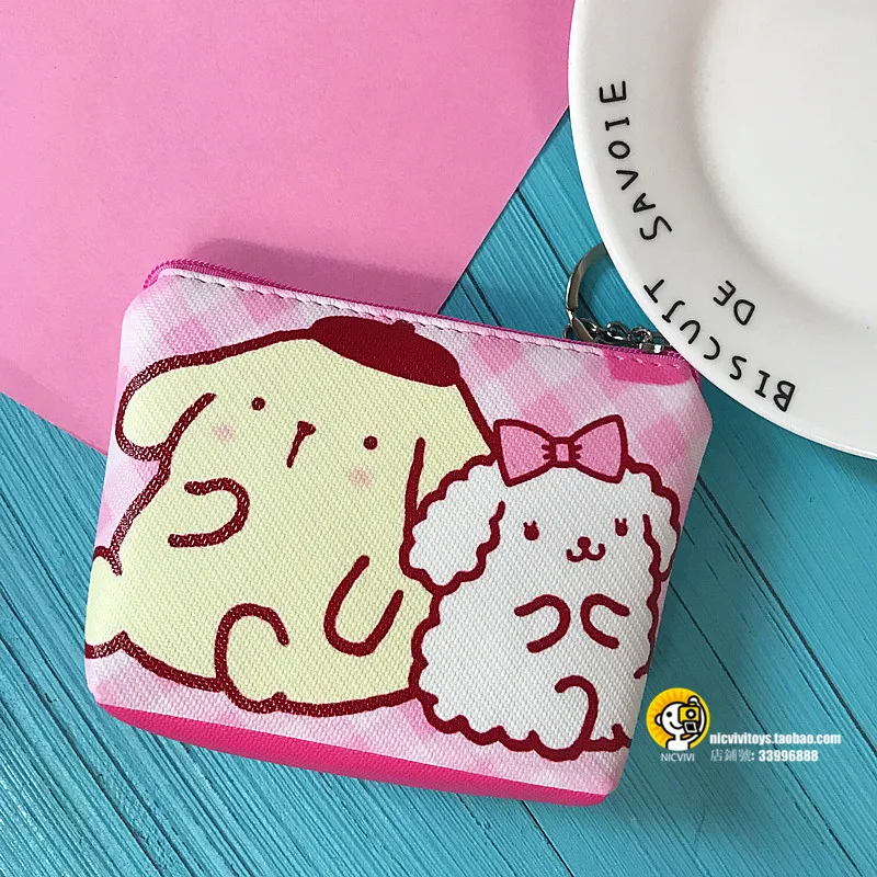 ЯПОНИЯ Sanrio маленькая двойная звезда PU Кошелек для монет унисекс кошелек мода