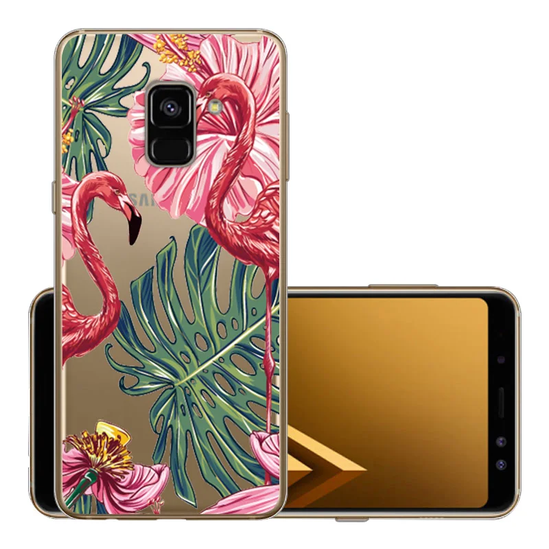 CROWNPRO, мягкий чехол для 5," samsung Galaxy A8, чехол, ТПУ, защитный чехол для телефона, 6,0", для samsung A8 Plus, чехол - Цвет: HLH