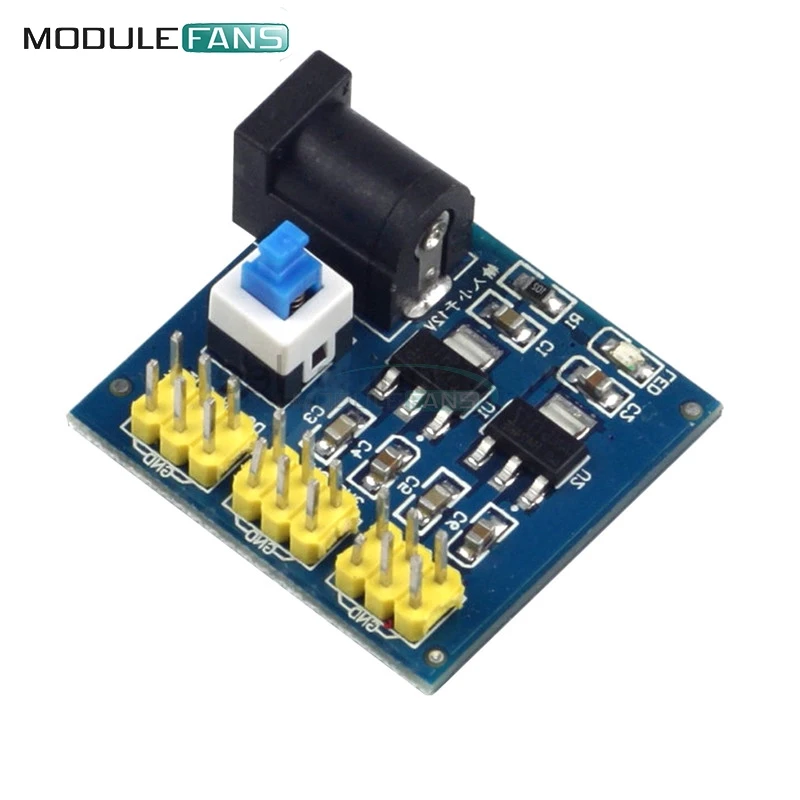 DC 12V постоянного тока до 3 V 5V Buck Шаг вниз Питание модуль для Arduino доска Diy