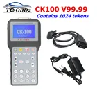 CK100 Авто ключевой программист CK-100 V99.99 V46.02 и мини zed бык OBD2 диагностический инструмент автомобиля неисправнос CK 100 сканер штрих-кода для инструментов