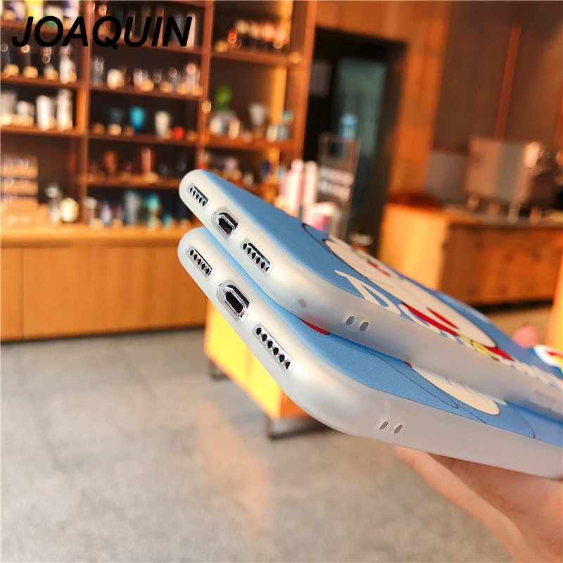 Модный милый 3D Doraemon мягкий TPU кукольный чехол для Apple iPhone X XS XR Max 8 7 6 6S Plus |