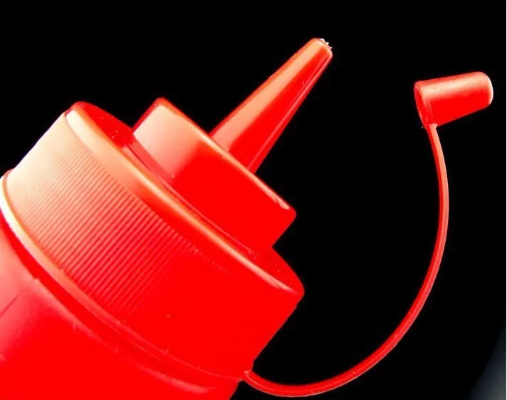 Бесплатная доставка 480 мл пластиковая бутылочка для соуса выдавливаемая бутылка