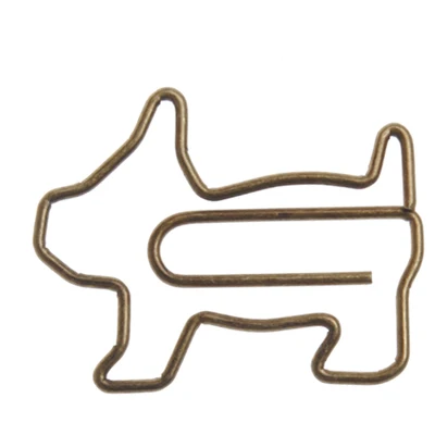 Канцелярские товары Винтажный зажим для животных металлическая Закладка книги