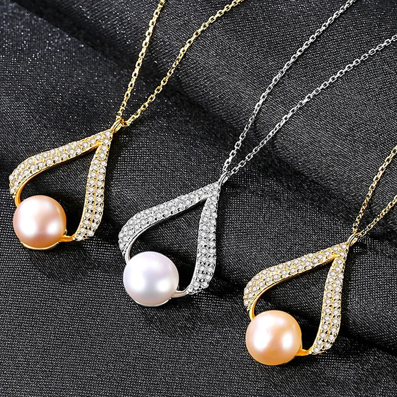 Роскошные идеальные полукруглые ожерелья цепочки из богемного стерлингового