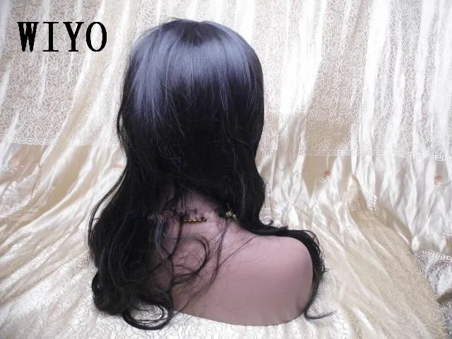 Реалистичный Черный стекловолокно женский голова манекен для парика бюст шляпы стекло парики Дисплей|mannequin