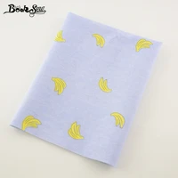booksew banana pattern home textile cotton linen fabric sewing material tissu tablecloth pillow bag curtain cushion zakka cm