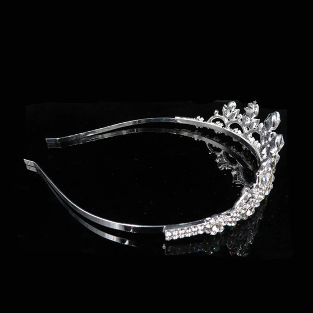 MQUPIN Серебряный Круглый винтажный прозрачный кристалл Принцесса Королева