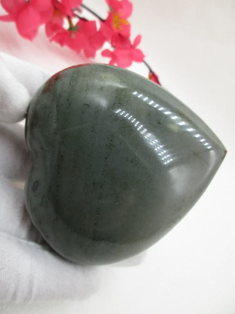 Зеркальные кварцевые кристаллы в форме сердца полированные восстанавливающие